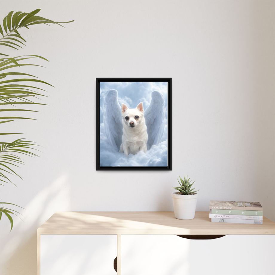 Framed 16x20 Black context