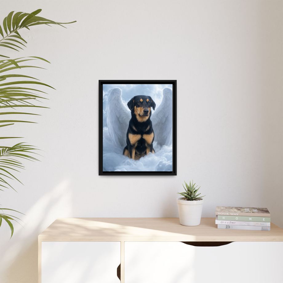 Framed 16x20 Black context