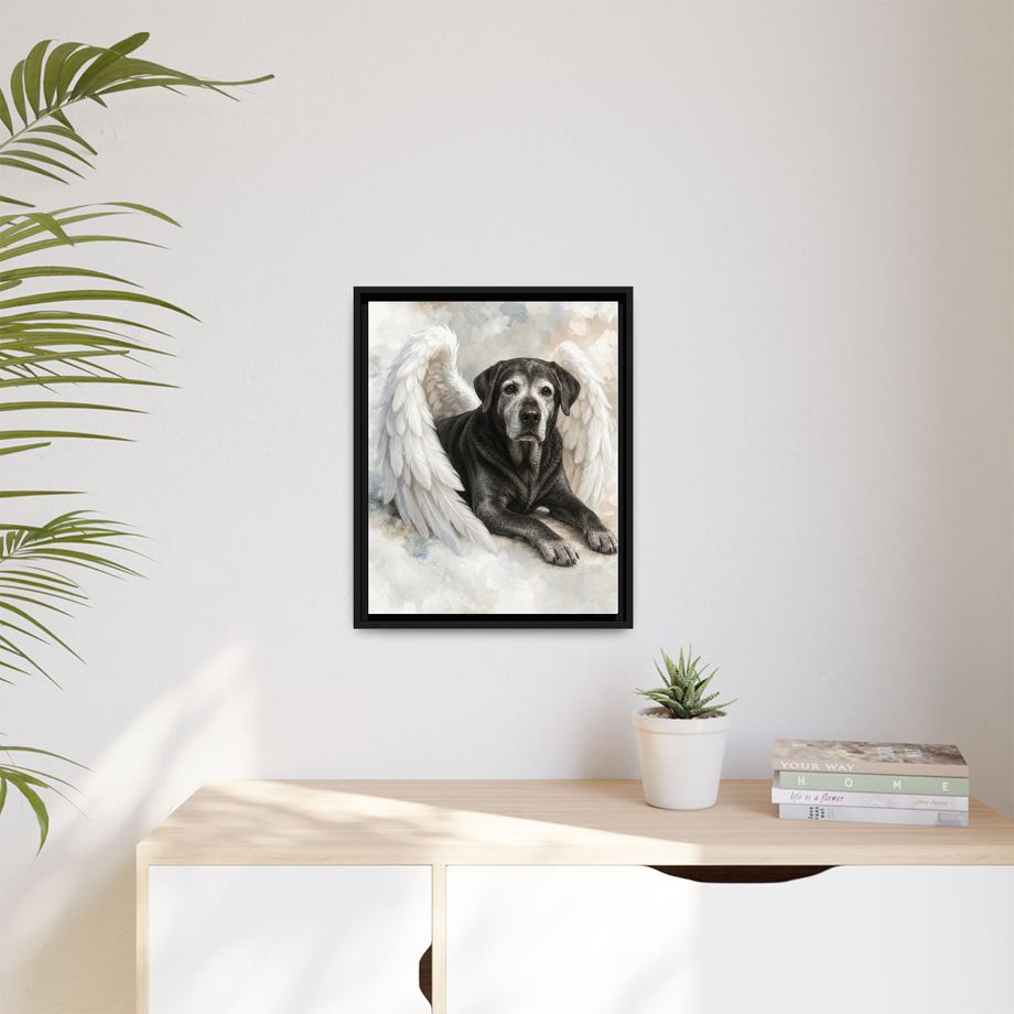 Framed 16x20 Black context