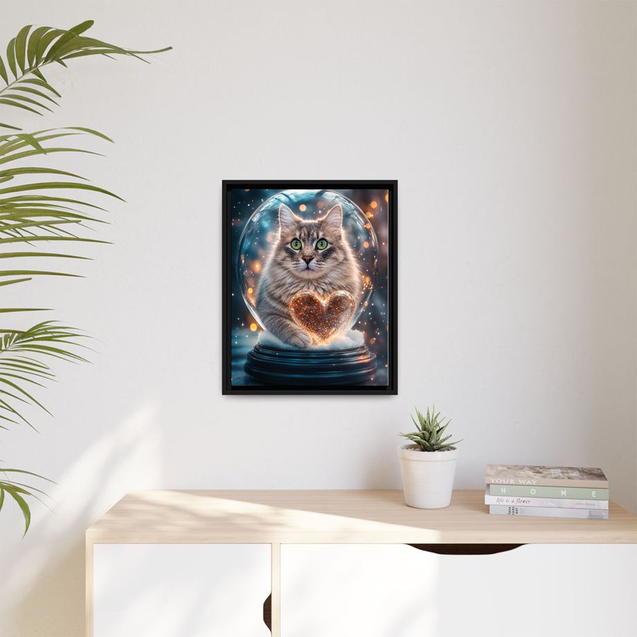 Framed 16x20 Black context
