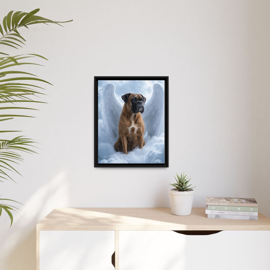 Framed 16x20 Black context