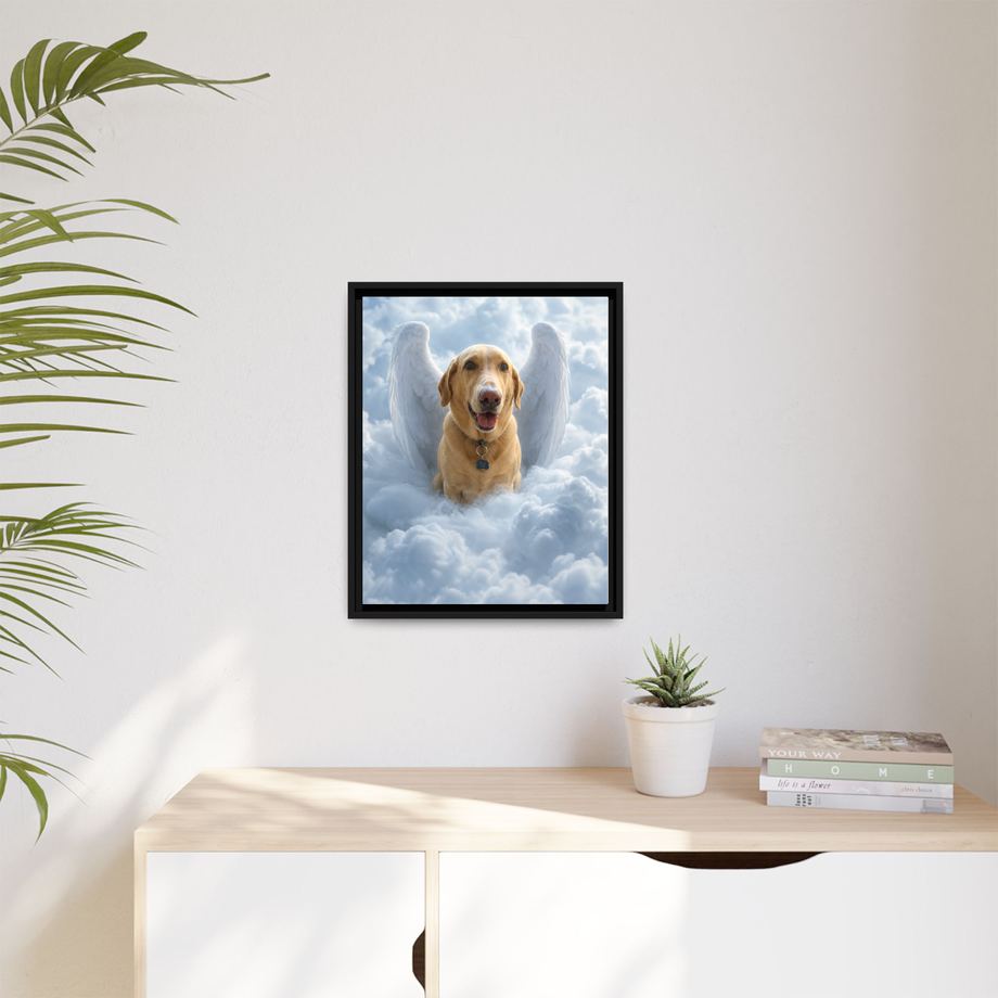 Framed 16x20 Black context