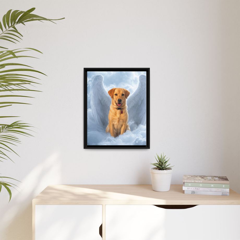 Framed 16x20 Black context
