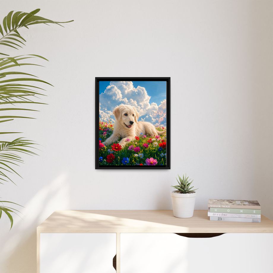 Framed 16x20 Black context