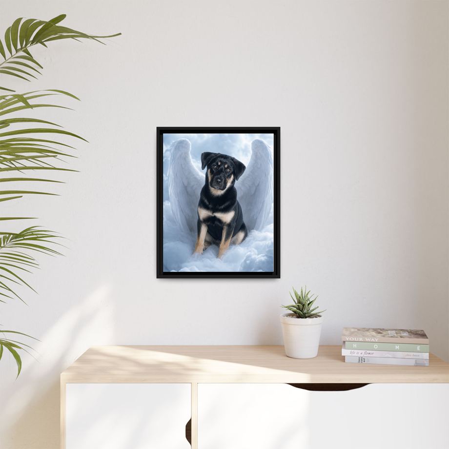 Framed 16x20 Black context