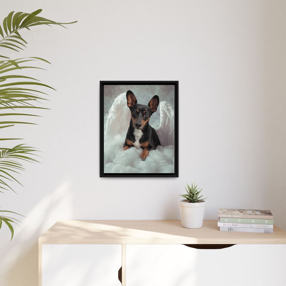 Framed 16x20 Black context