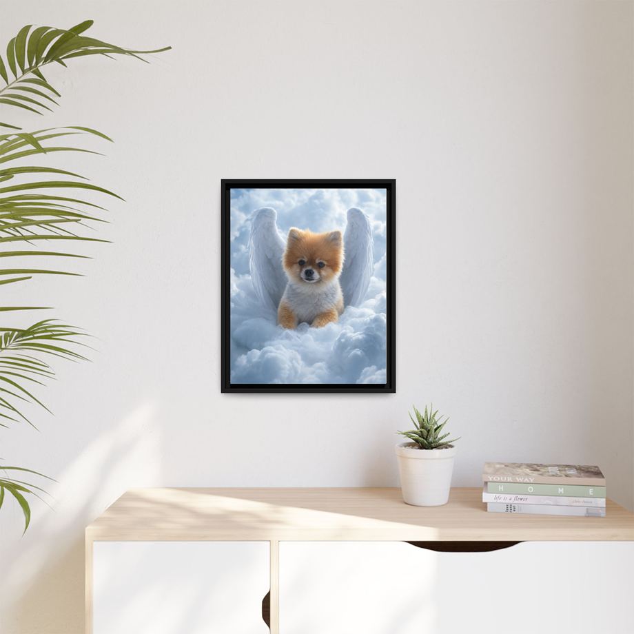 Framed 16x20 Black context
