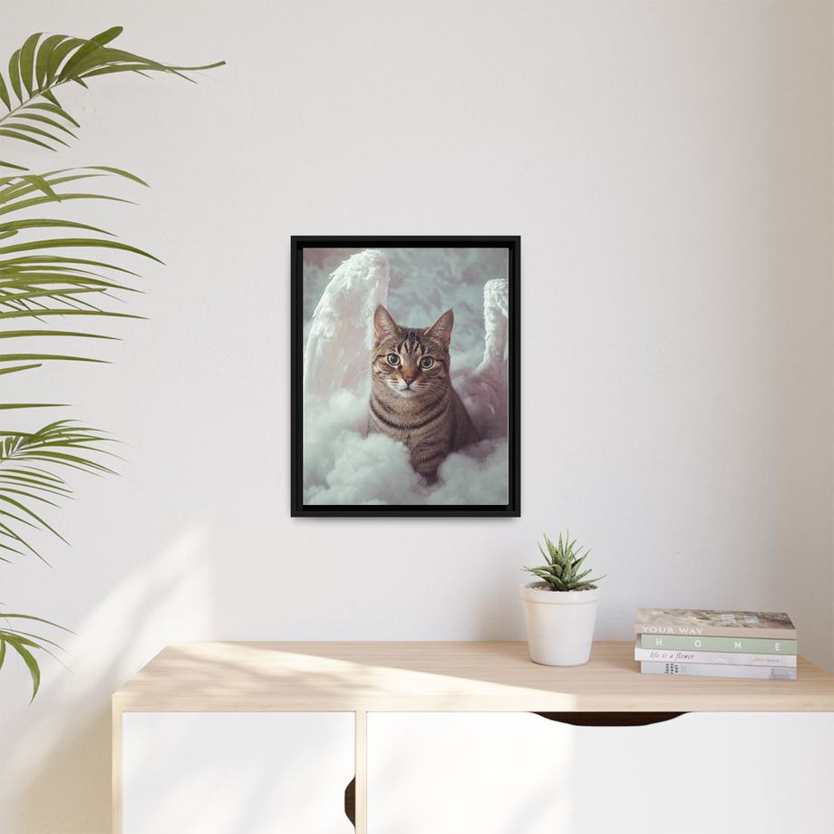 Framed 16x20 Black context