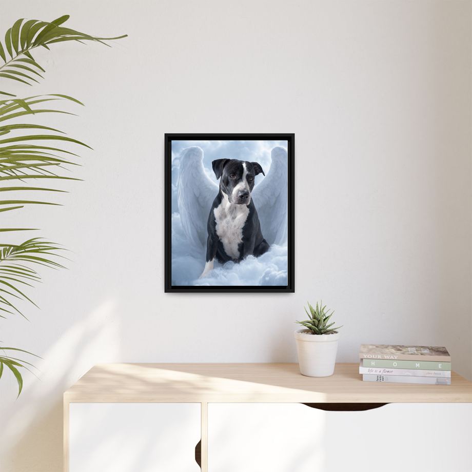 Framed 16x20 Black context