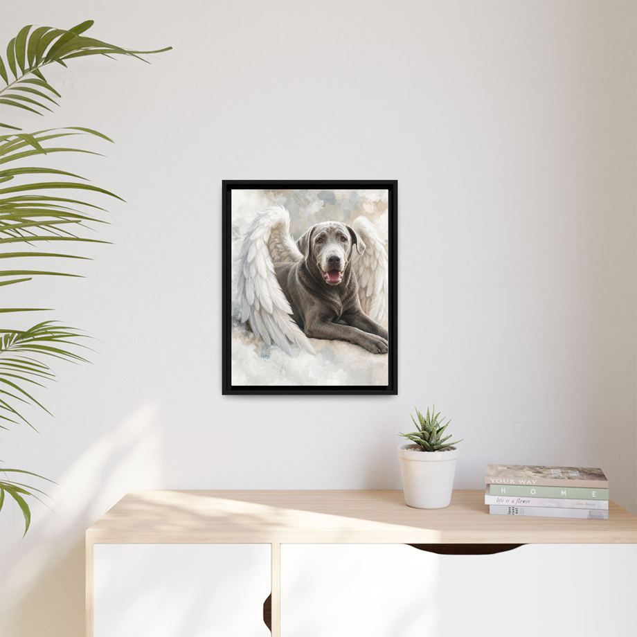 Framed 16x20 Black context