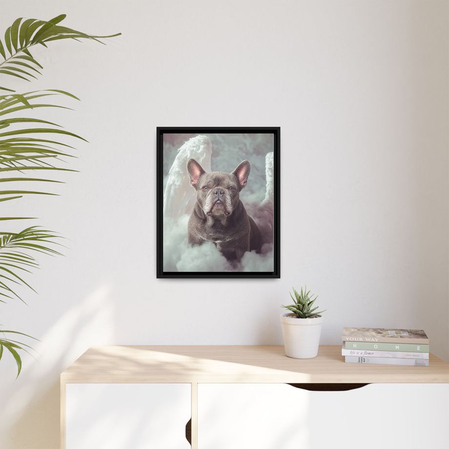Framed 16x20 Black context