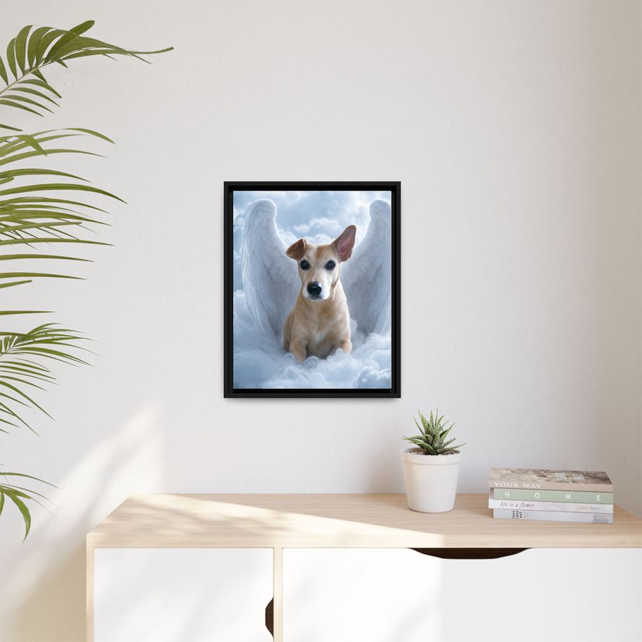 Framed 16x20 Black context
