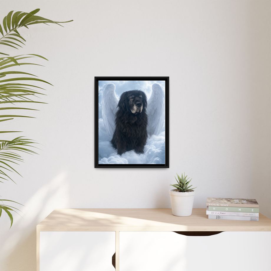 Framed 16x20 Black context