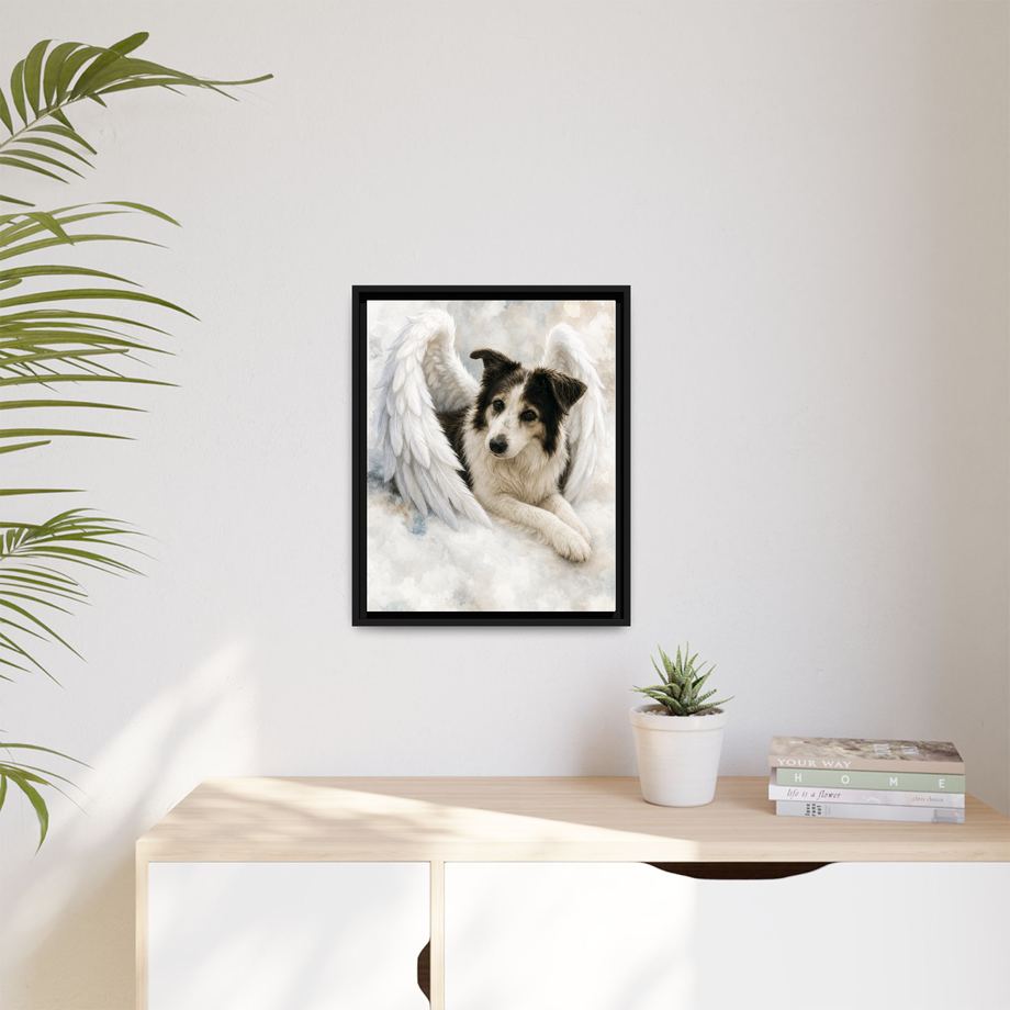 Framed 16x20 Black context