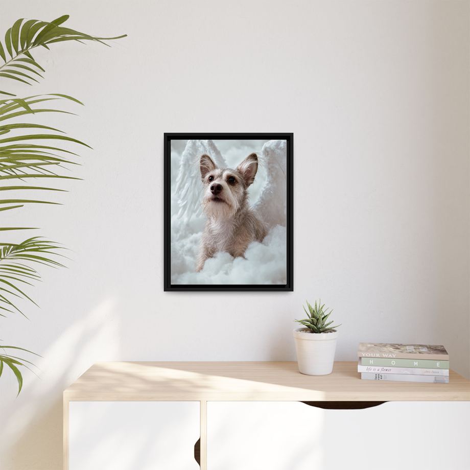 Framed 16x20 Black context