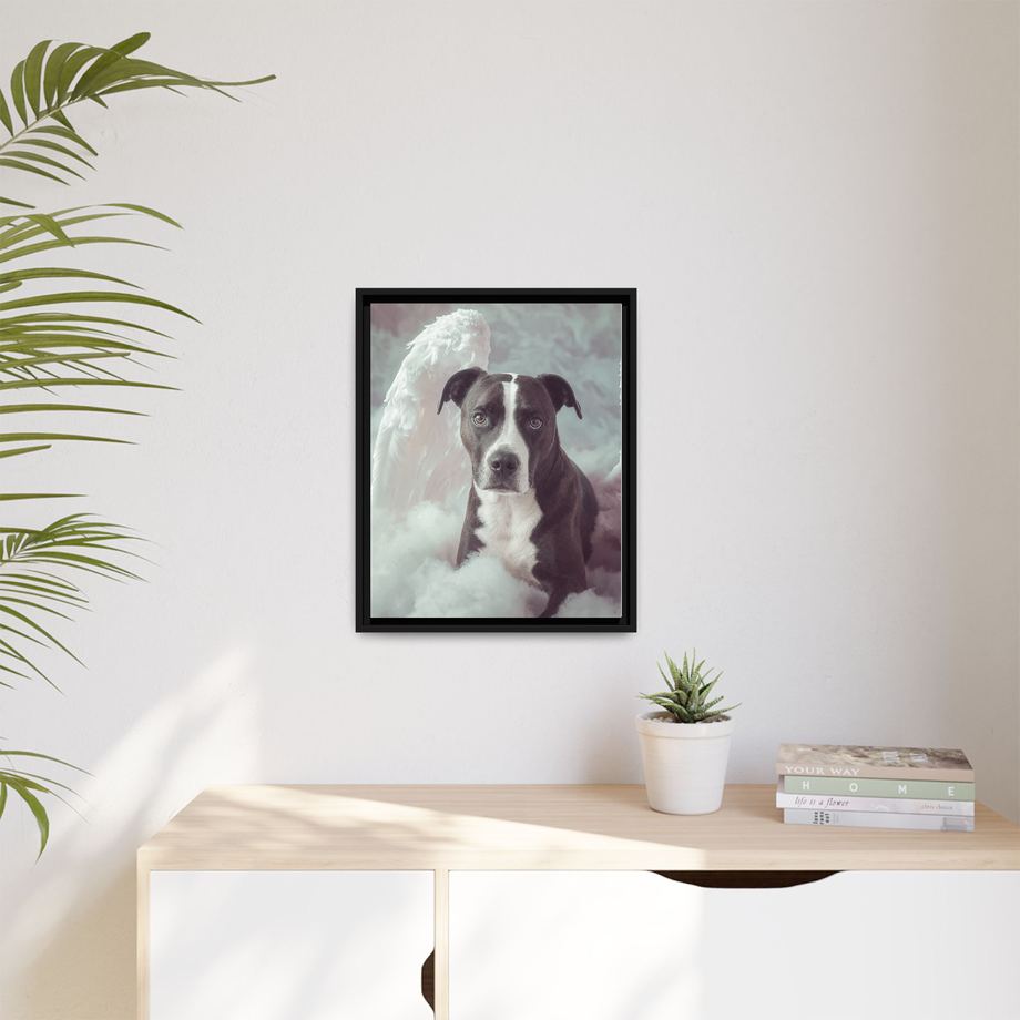 Framed 16x20 Black context