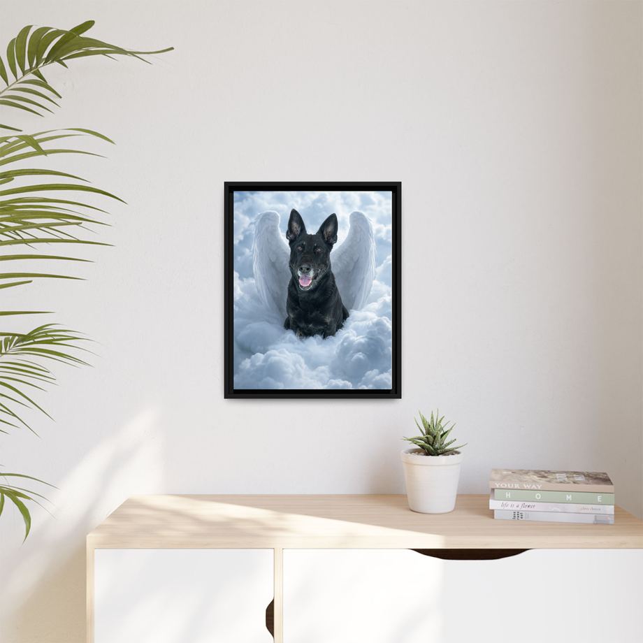 Framed 16x20 Black context