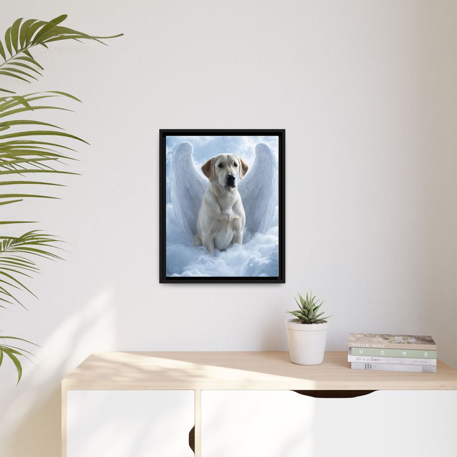 Framed 16x20 Black context