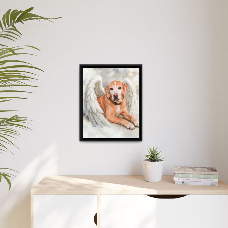 Framed 16x20 Black context