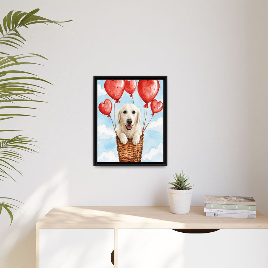 Framed 16x20 Black context