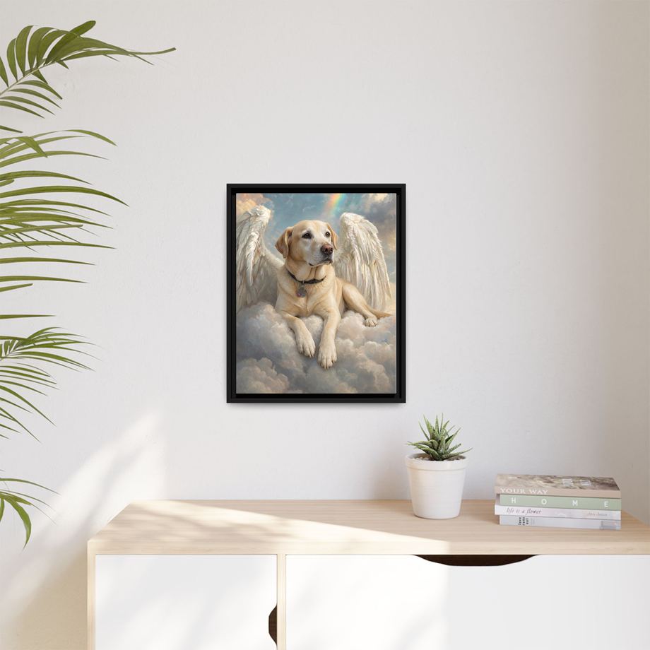 Framed 16x20 Black context