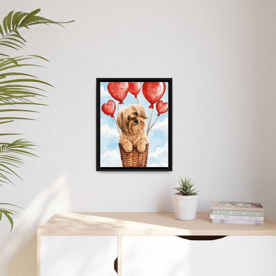 Framed 16x20 Black context