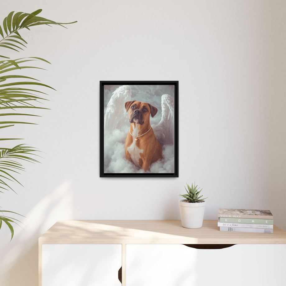 Framed 16x20 Black context