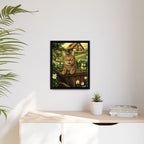 Framed 16x20 Black context
