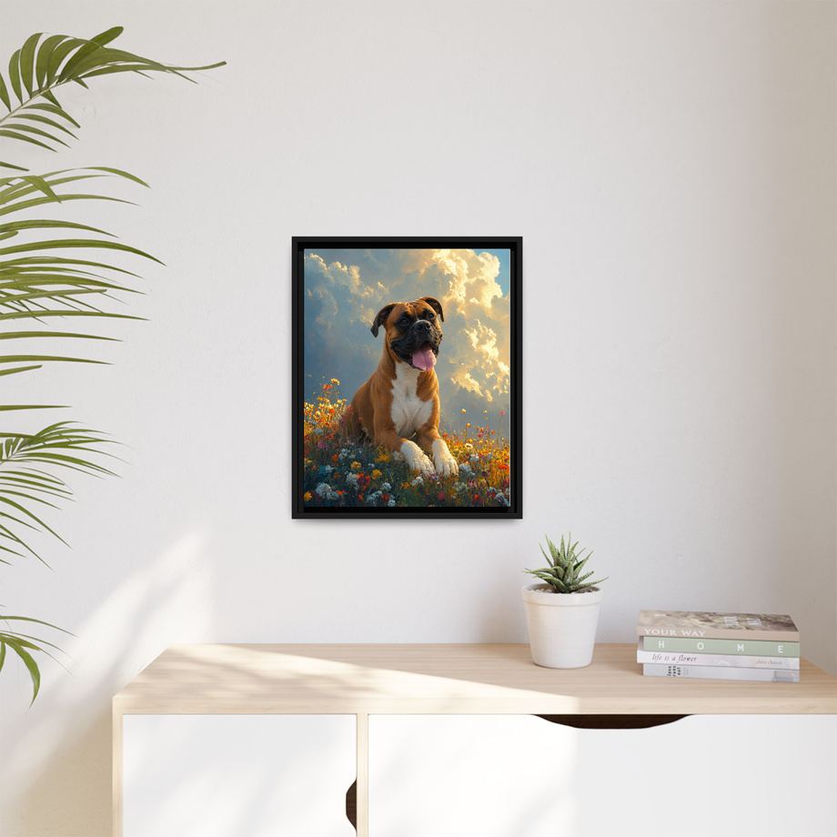 Framed 16x20 Black context