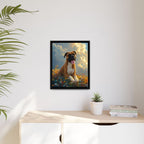 Framed 16x20 Black context