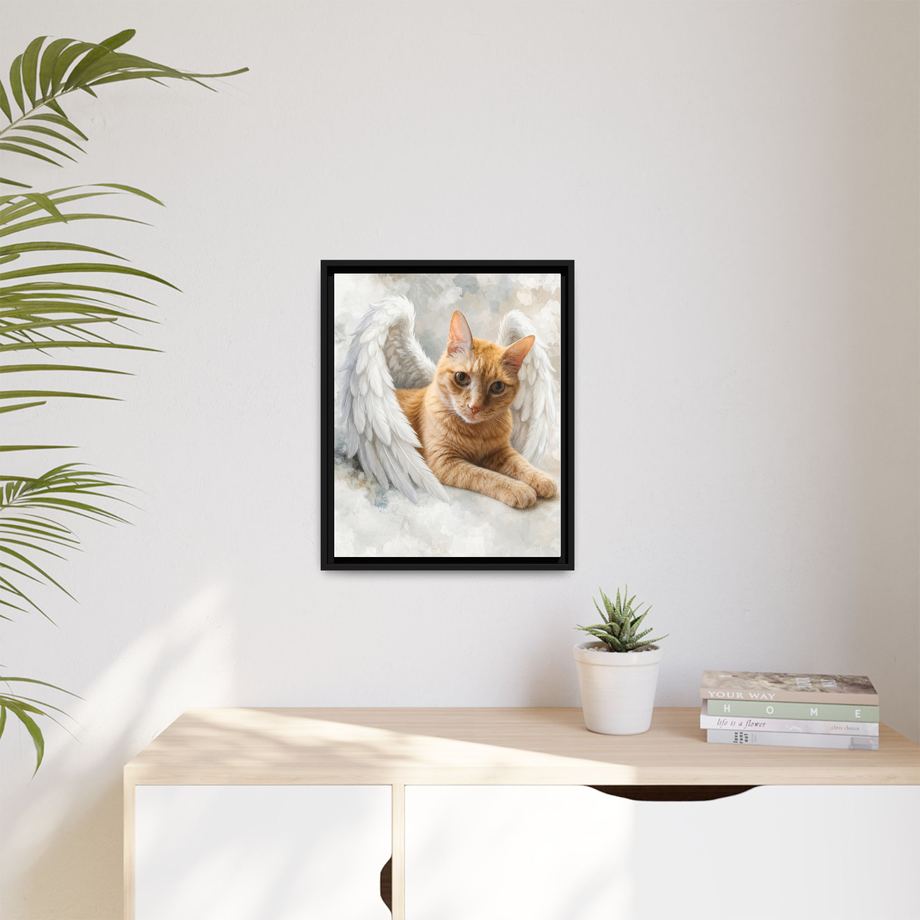 Framed 16x20 Black context