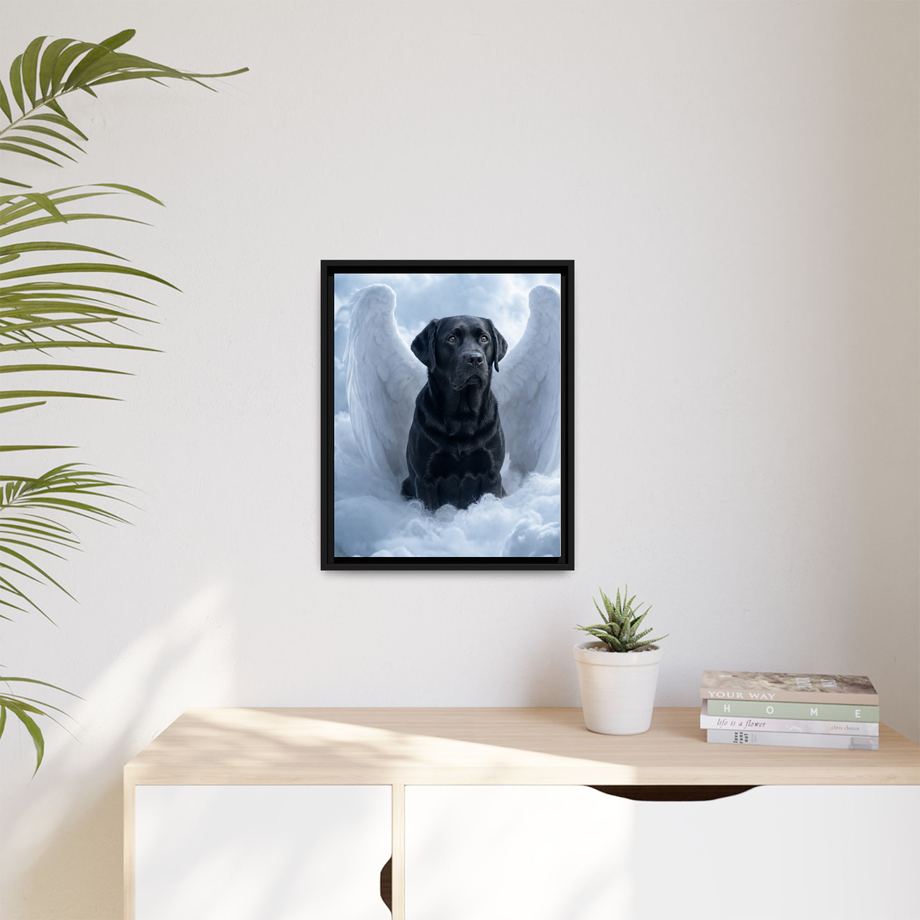 Framed 16x20 Black context