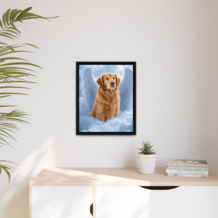 Framed 16x20 Black context
