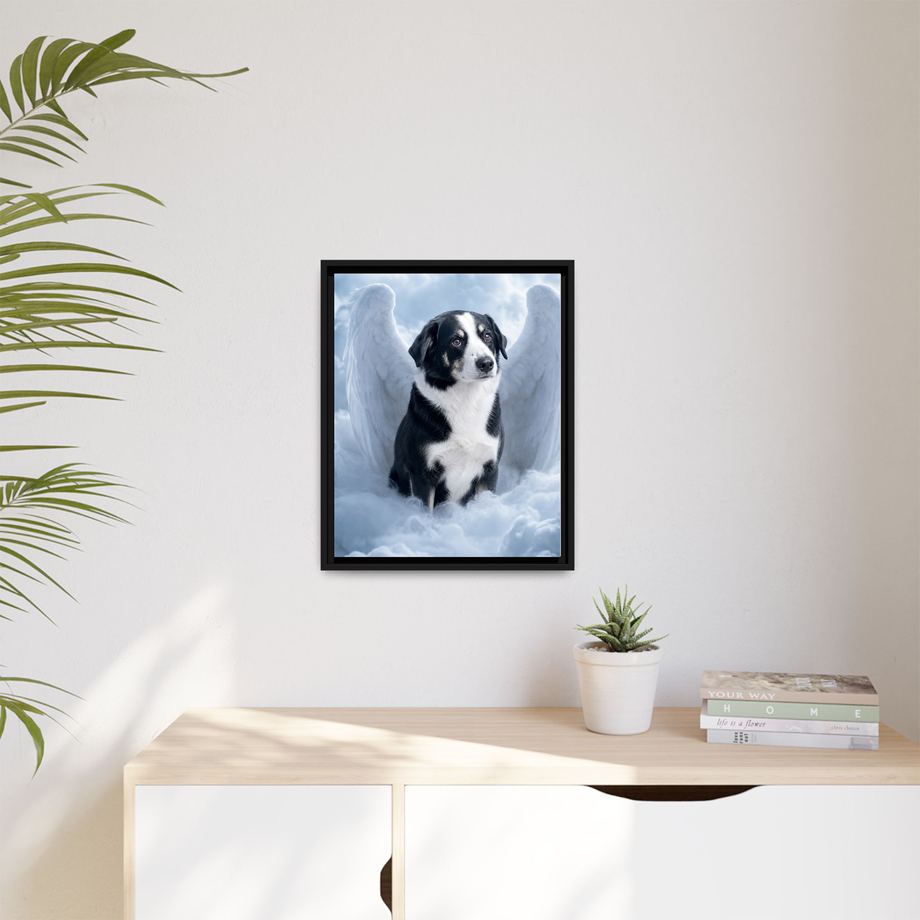 Framed 16x20 Black context
