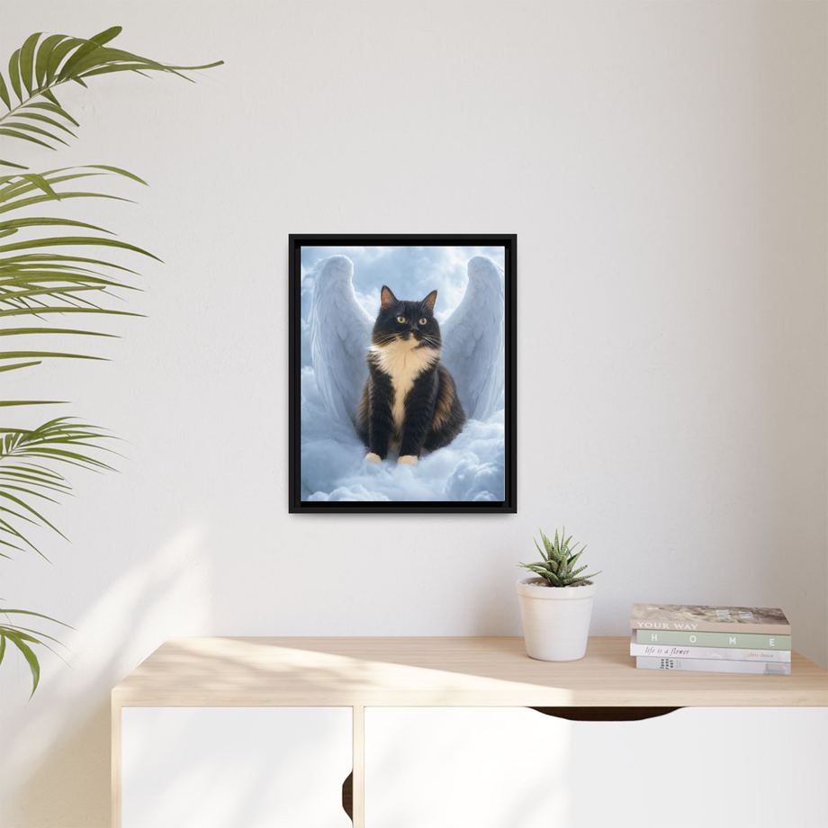 Framed 16x20 Black context