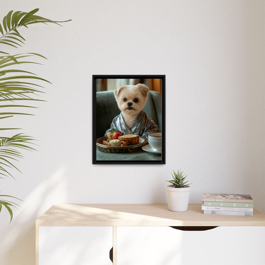 Framed 16x20 Black context