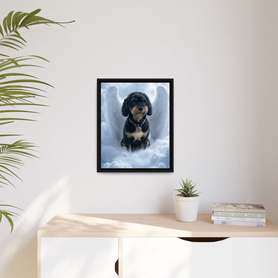 Framed 16x20 Black context
