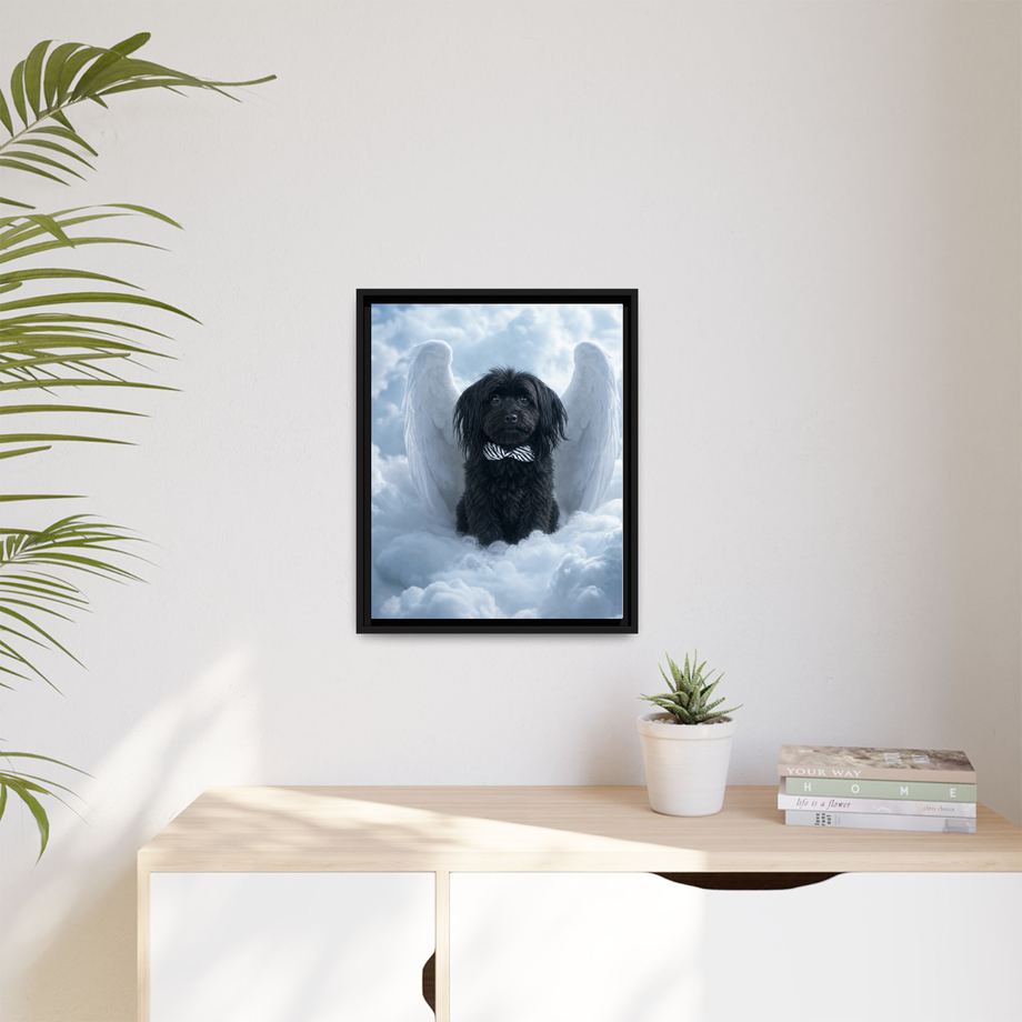 Framed 16x20 Black context