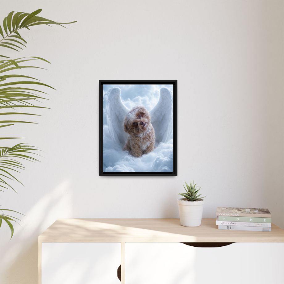 Framed 16x20 Black context