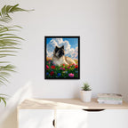 Framed 16x20 Black context