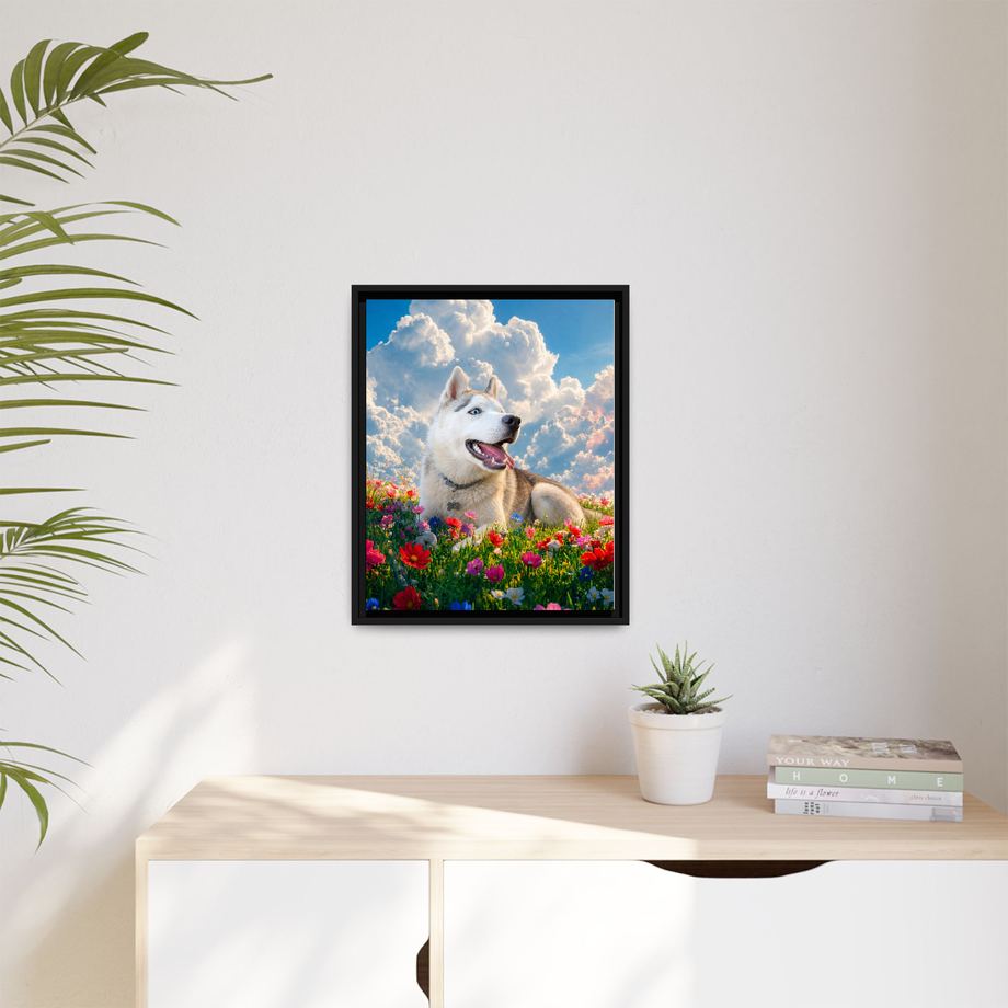 Framed 16x20 Black context