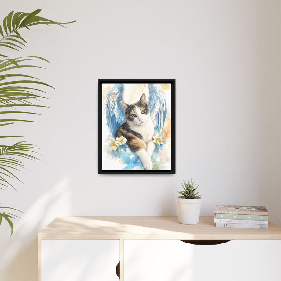 Framed 16x20 Black context