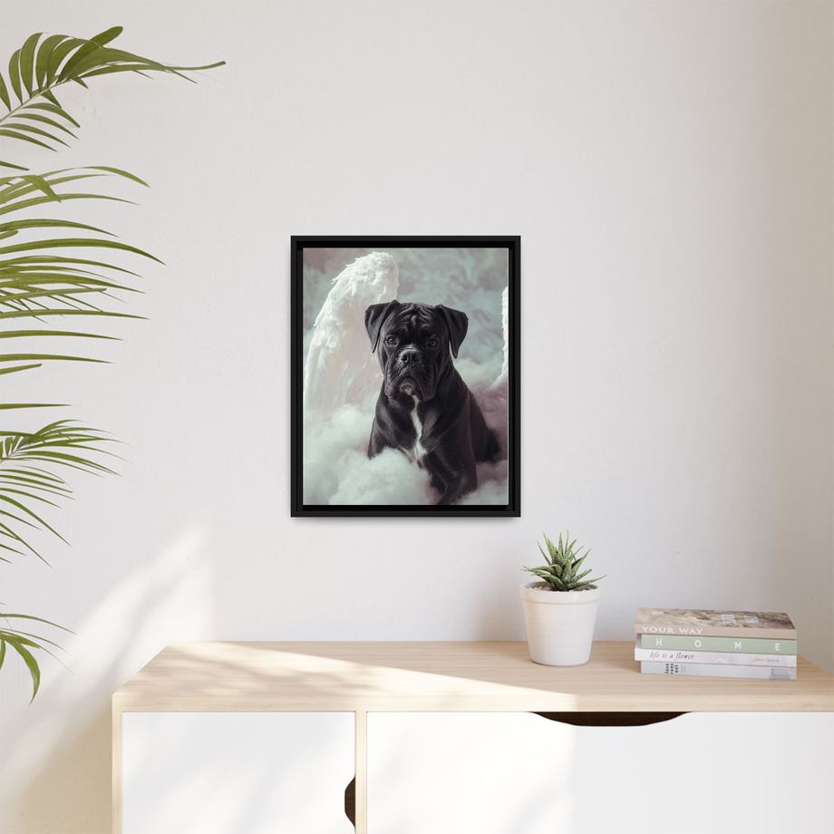 Framed 16x20 Black context