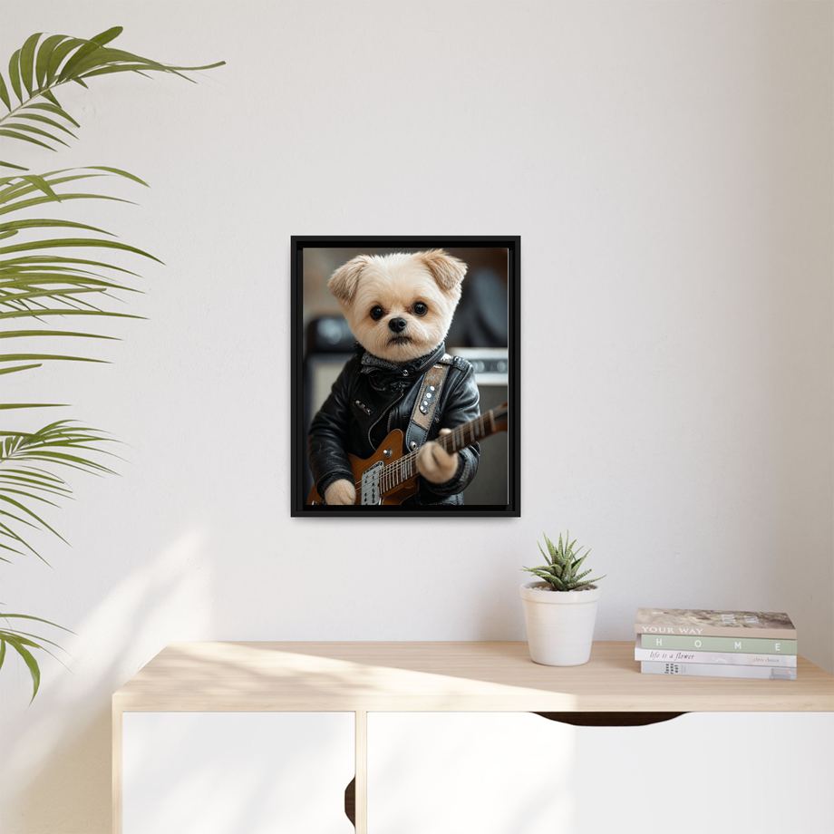 Framed 16x20 Black context