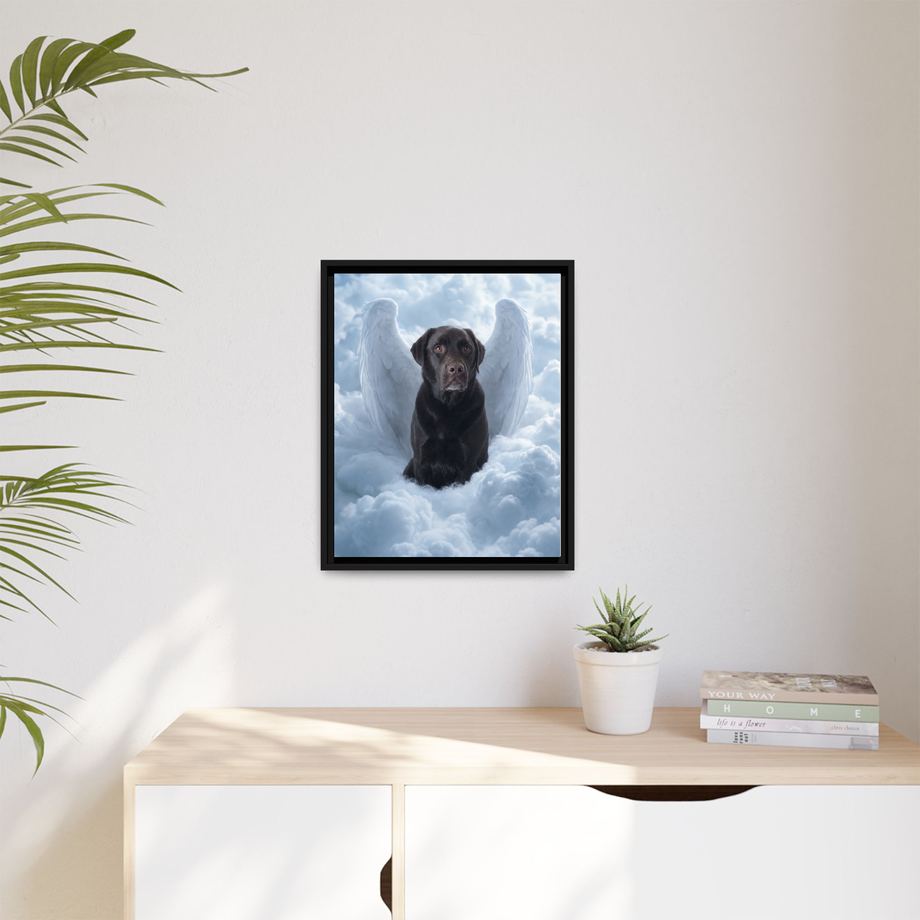 Framed 16x20 Black context