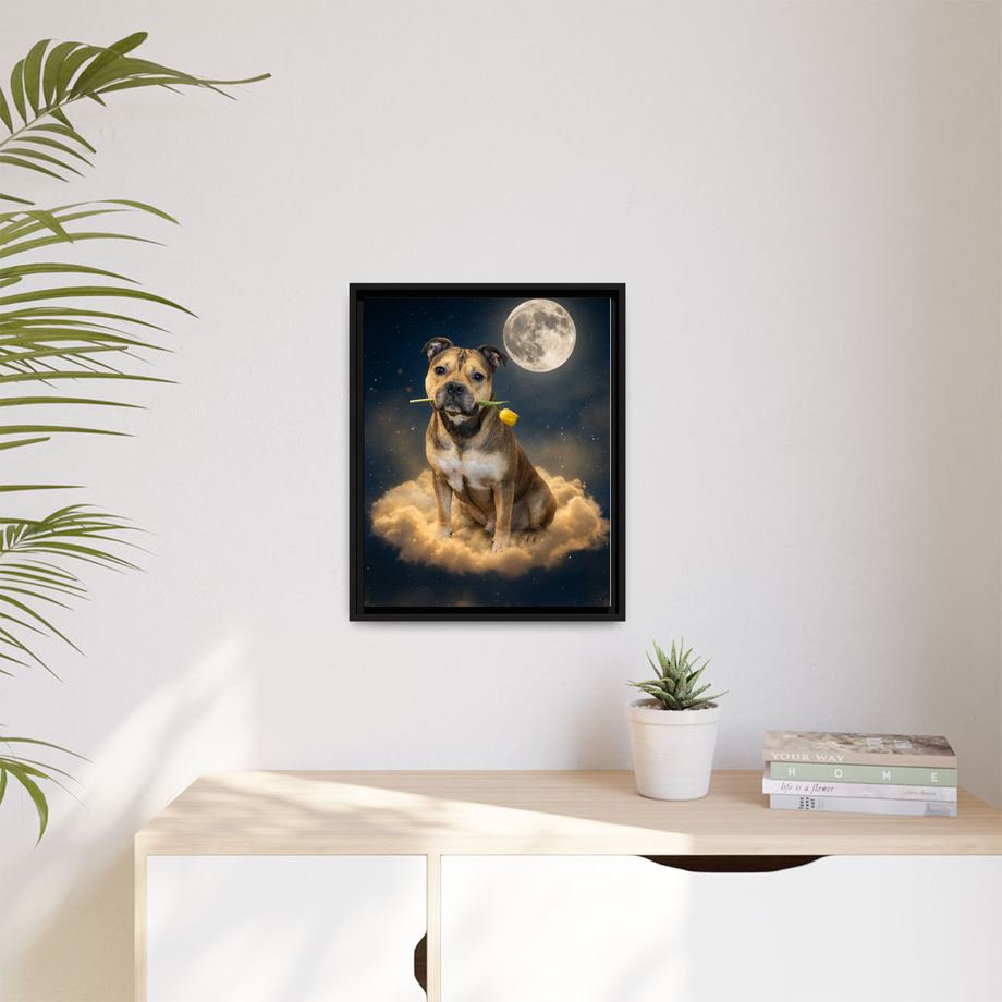 Framed 16x20 Black context
