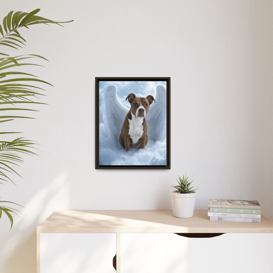 Framed 16x20 Espresso context