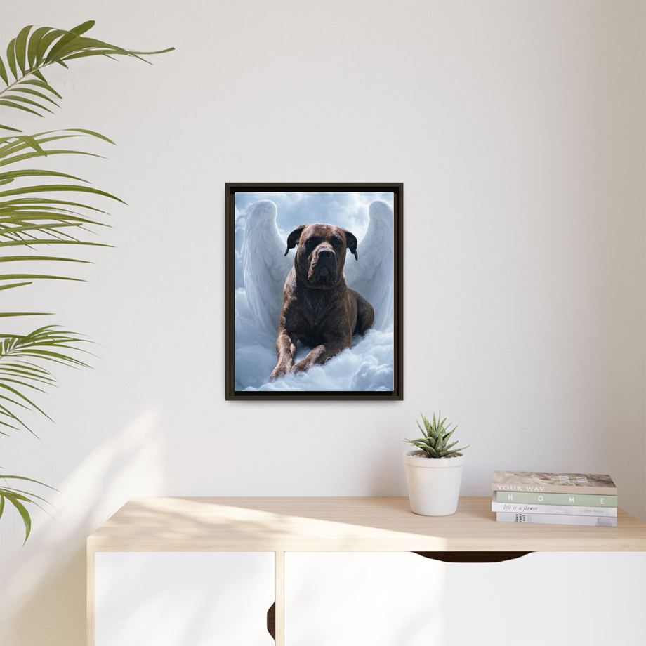 Framed 16x20 Espresso context