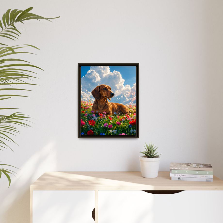 Framed 16x20 Espresso context