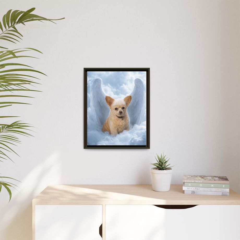 Framed 16x20 Espresso context